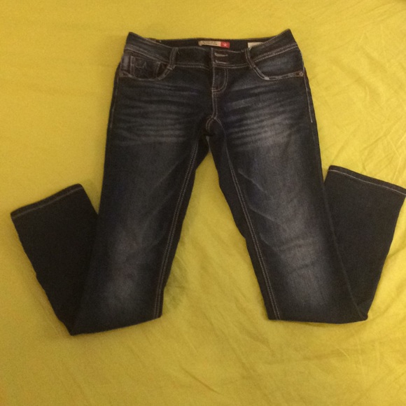 People’s Liberation Straight Jeans Size 3/4 - Picture 1 of 8